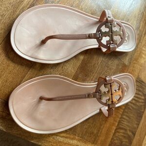 Tory Burch Mini Miller Flat Jelly Thong Sandal